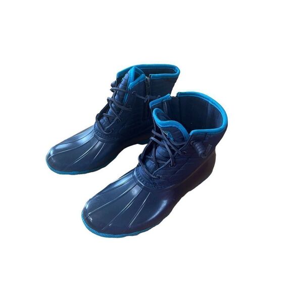 Sperry Womens Navy Blue Top Sider Saltwater Puff Duck Rain Boot STS86707 Size 8 - Picture 6 of 7